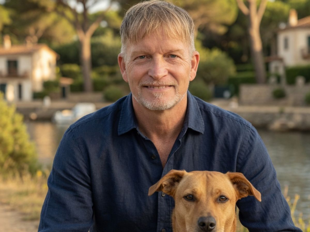 Ansprechpartner für Hundeservice mit einem Hund im Freien